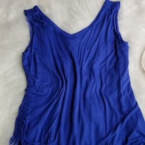 White House Black Market asymmetrical tank top